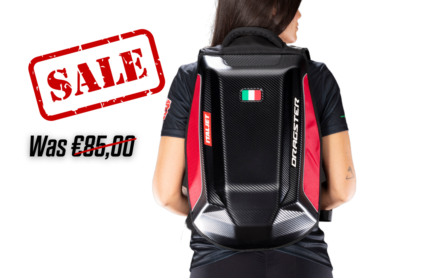 Italjet Dragster Hard Shell Backpack